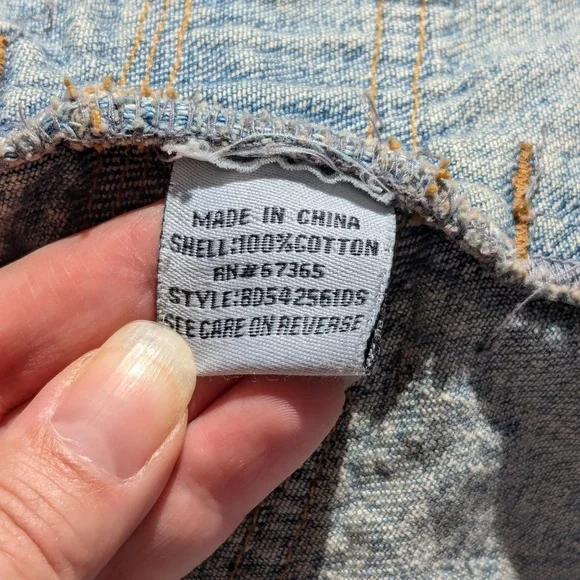 Vintage Military-inspo style BB Dakota embellished denim jacket - Picture 11 of 14